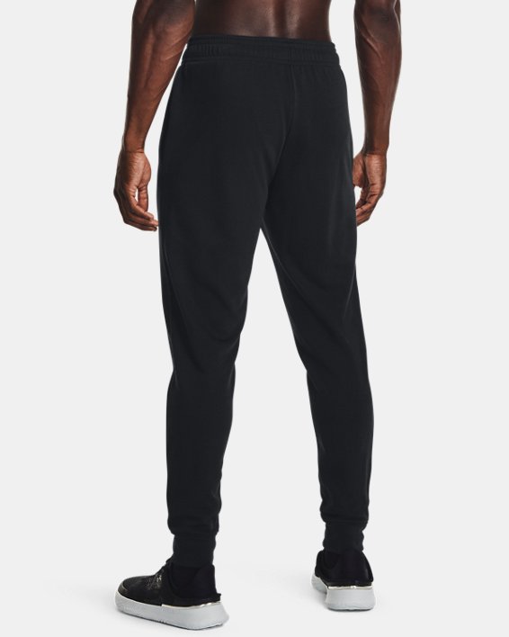 Men's UA Rival Terry Joggers in Black image number 1